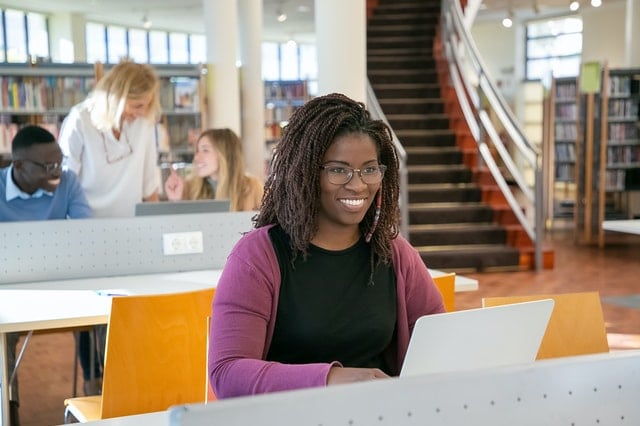 Foto van een data scientist